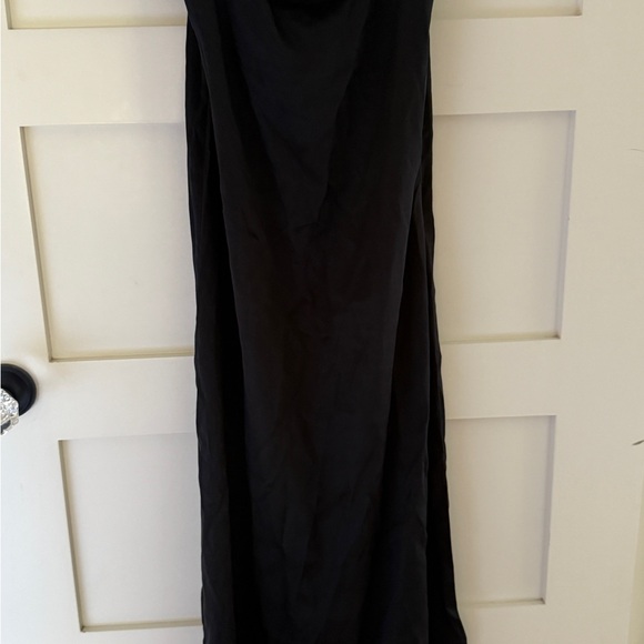 Anine Bing Megan silk strapless midi dress - Picture 2 of 6